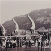 Barrenreigen des Turnvereins Oberurnen am Kantonalturnfest in Niederurnen 1939, kurz bevor die Turnfeste aus dem Programm gestrichen werden mussten.