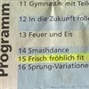 Teil des Programms der Eröffnungsfeier des ETF 1996 in Bern: Die Glarner Frauen.